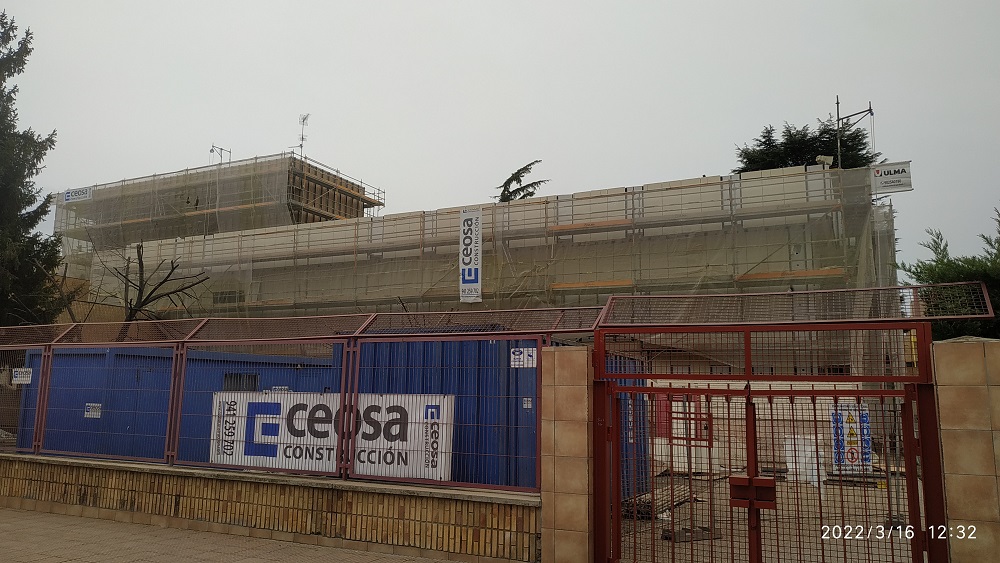 Reforma envolvente I.E.S. Hermanos D´Eluyar