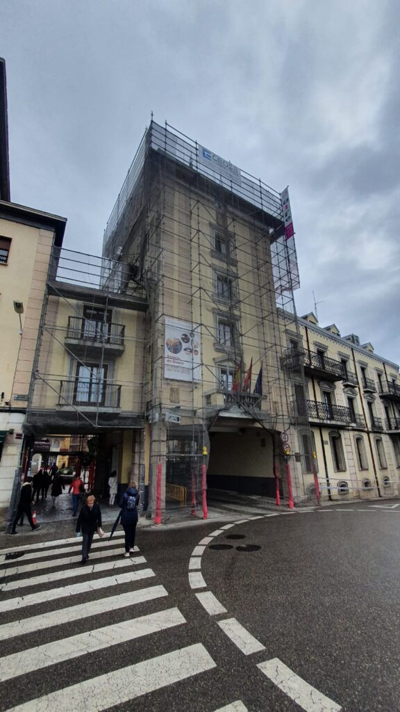 Reforma cubierta Ayuntamiento de Aranda de Duero