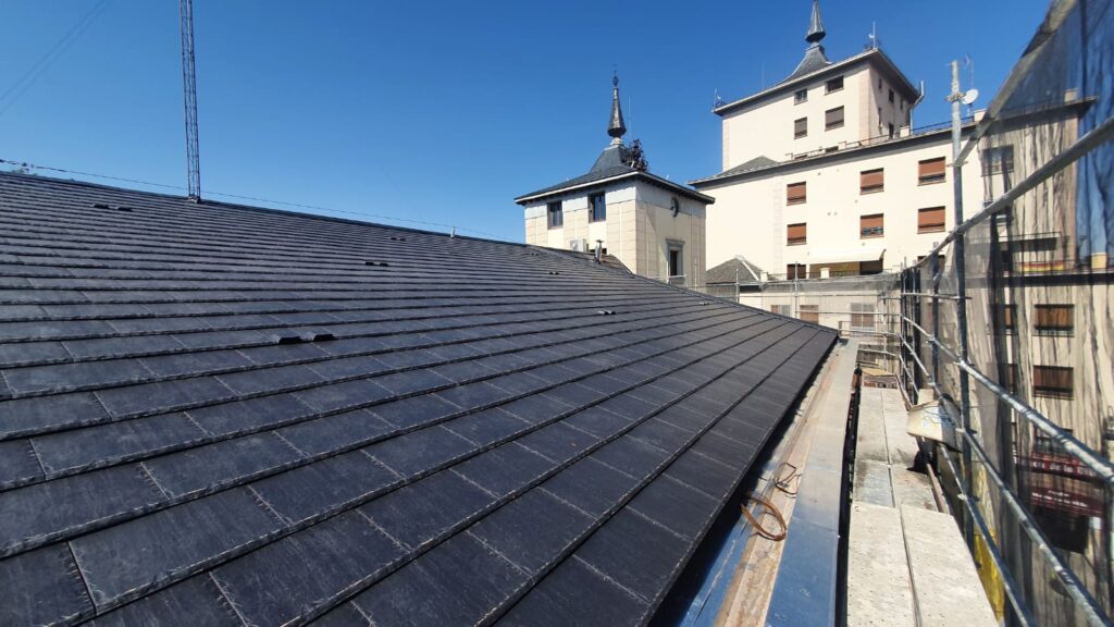 Reforma cubierta Ayuntamiento de Aranda de Duero