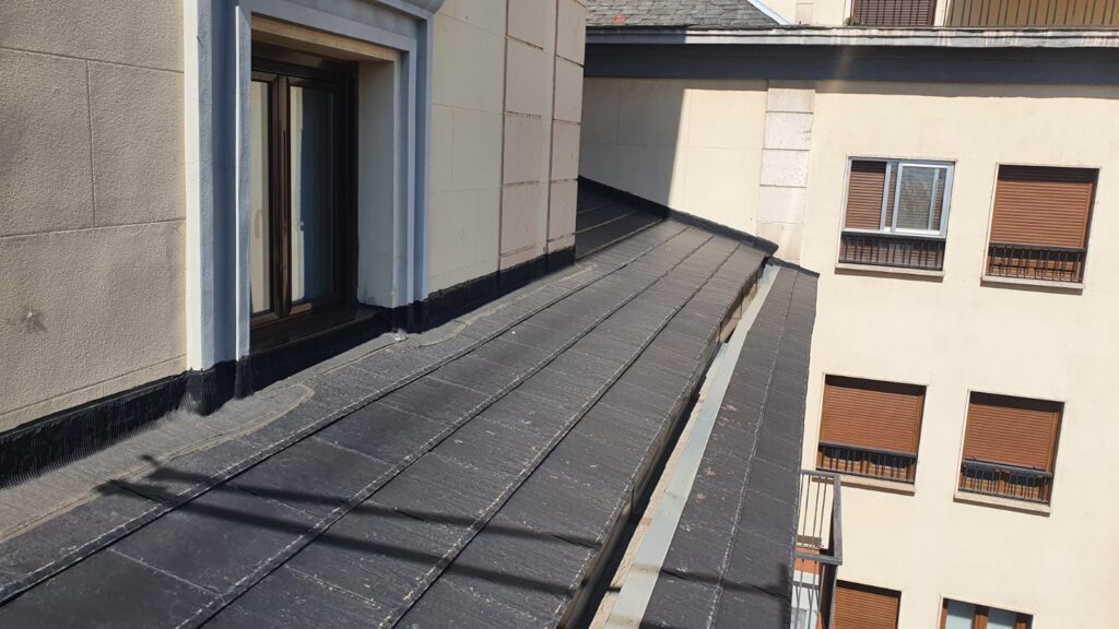 Reforma cubierta Ayuntamiento de Aranda de Duero